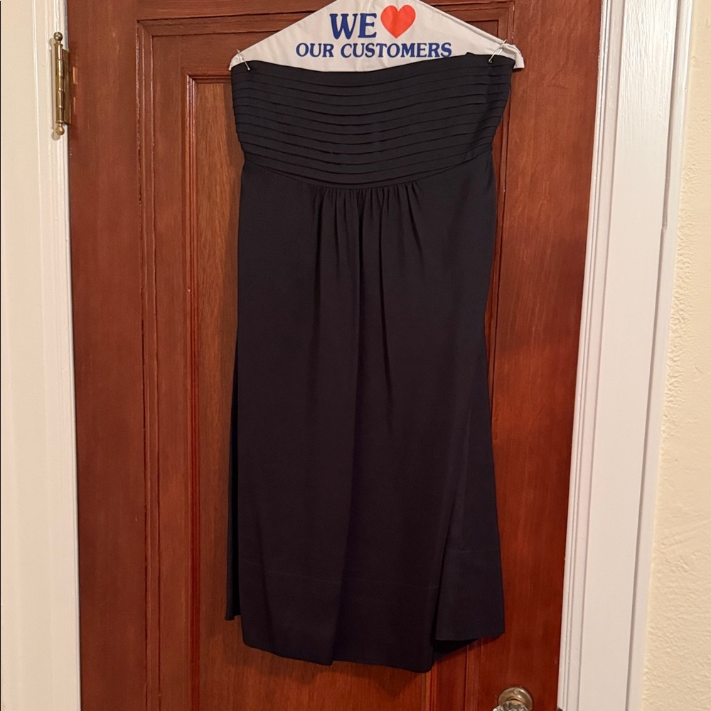 Banana Republic Elegant Black Strapless Dress